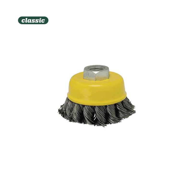 Brush Copa Alambre TRENZADOØ60MM