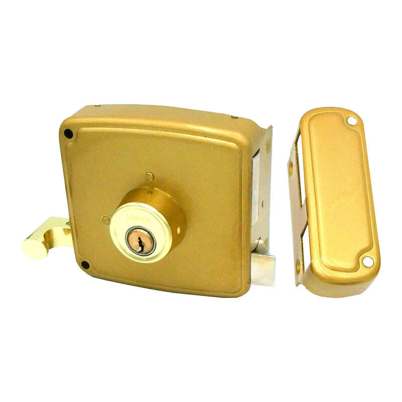 Lock Sobreponer CRS02 Izquierda 50 X 100MM Pintado Oro