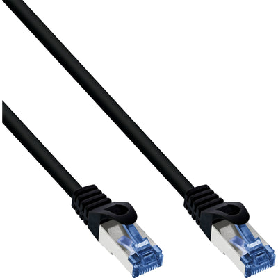 Inline Network Cable , CAT.6A, S/FTP, Pur Industrial Black 20M — image 1