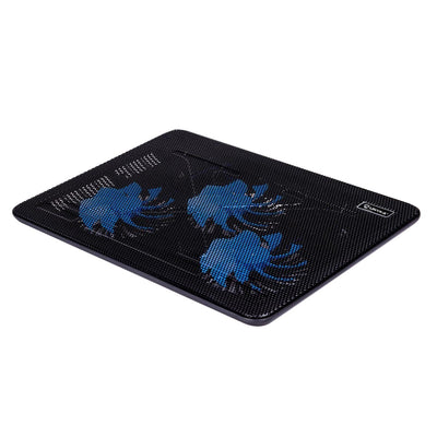 Base Refrigeracion Unykach Candy C300 3 Fans LED Blue - Height Adjustable - Estructura Resistant - 2 — image 1