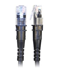Patchsee Network Cable Thinpatch UTP CAT.6A Black 2.1M TP-6A-U/7 — image 1