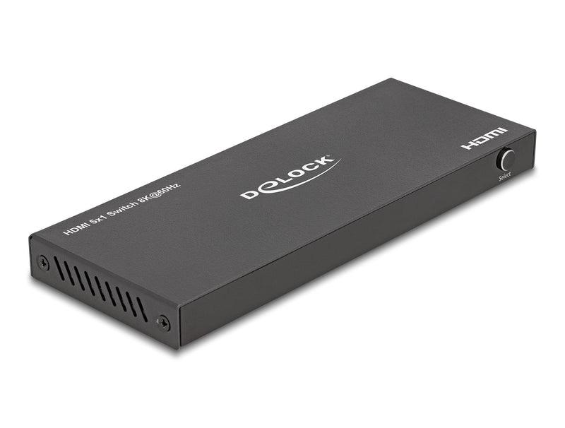 Delock HDMI Switch 5 X HDMI In Zu 1 X HDMI Out 8K 60 HZ