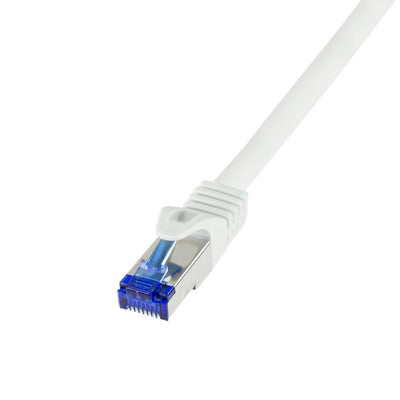 Logilink Network Cable Ultraflex, CAT.6A, S FTP, White 1M — image 1