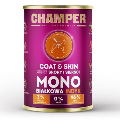 Champer Coat & Skin Salmon - Comida Húmeda Perros - 400G — image 1