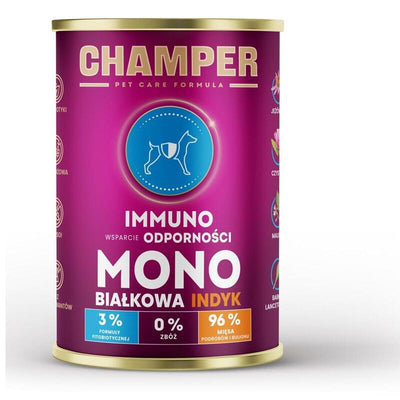 Champer Immuno Turkey - Comida Húmeda Perros - 400G — image 1