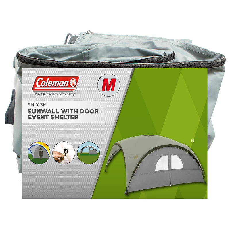Coleman Sunwall M, Wall Side With Door Event Shelter Pro M 3M, Panel Side