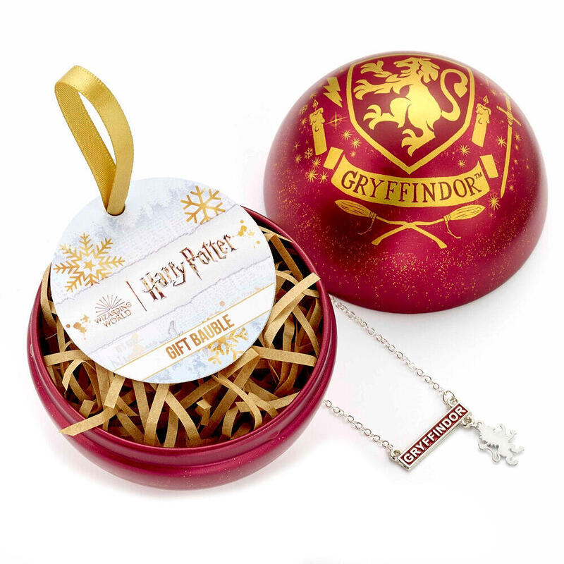 Colgante Gryffindor + Bola Navidad Harry Potter