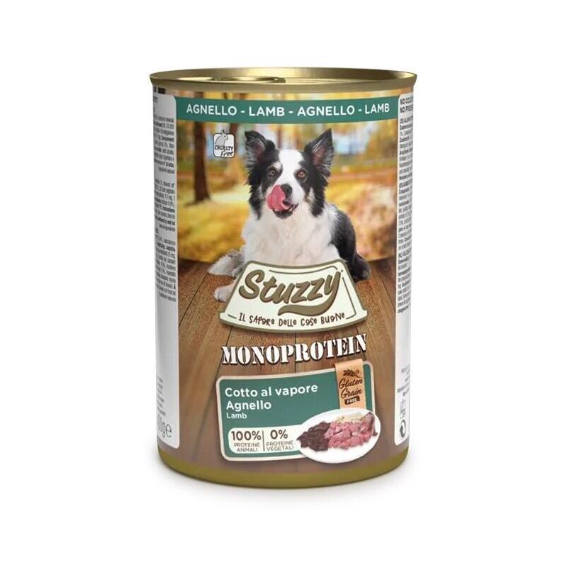 Comida Húmeda Perros Stuzzy Monoprotein Cordero 400G