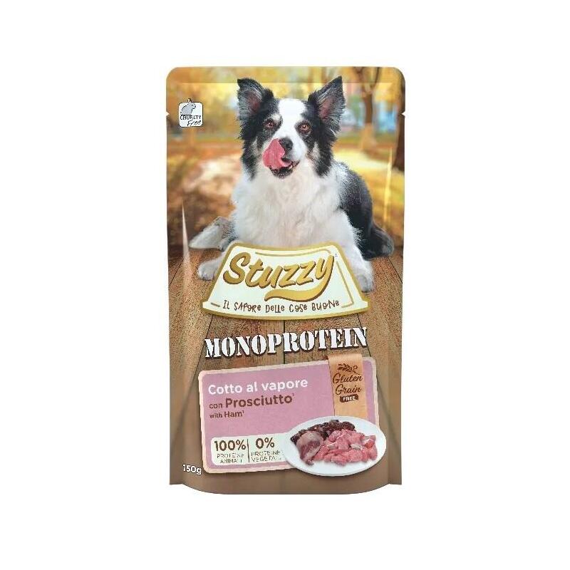 Comida Húmeda Perros Stuzzy Monoprotein Ham 150G