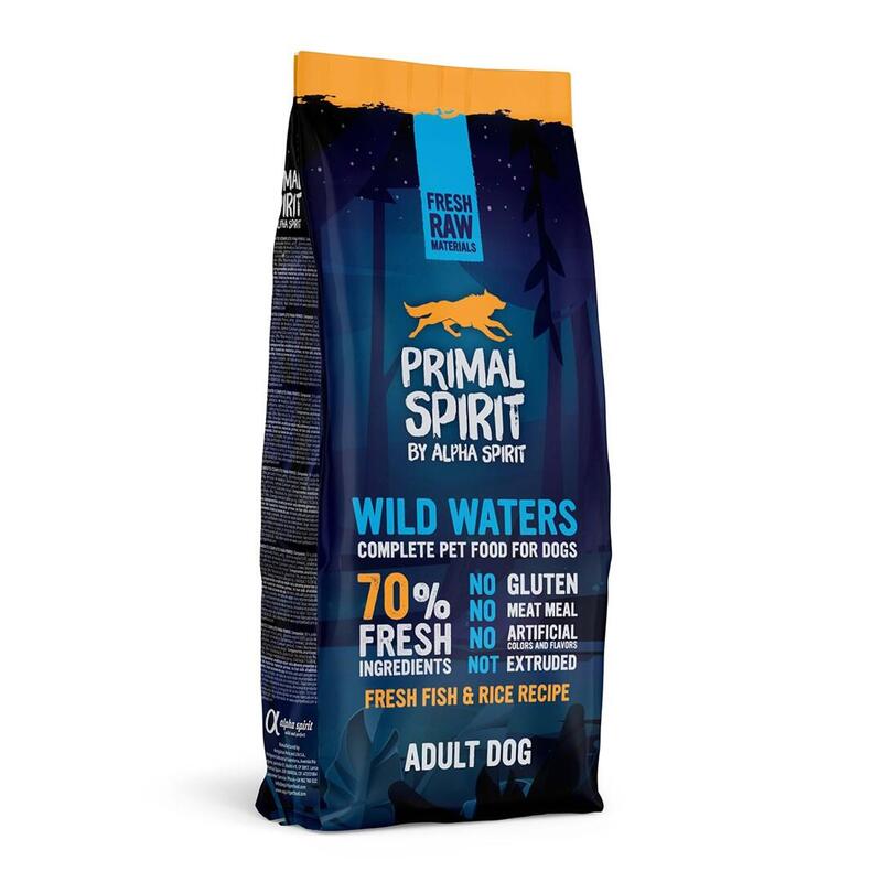 Primal Spirit Comida Seca Perros Wild Waters 12KG