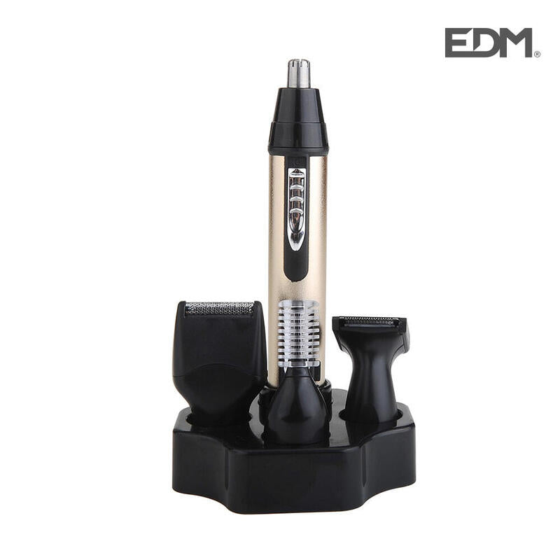 EDM Set Cortador Vello Facial a Batteries With Accesorios Ø2X13,3CM