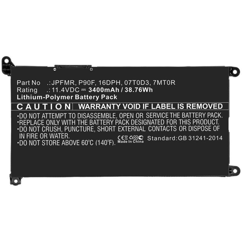Coreparts MBXDE-BA0219 Refacción Laptop Battery