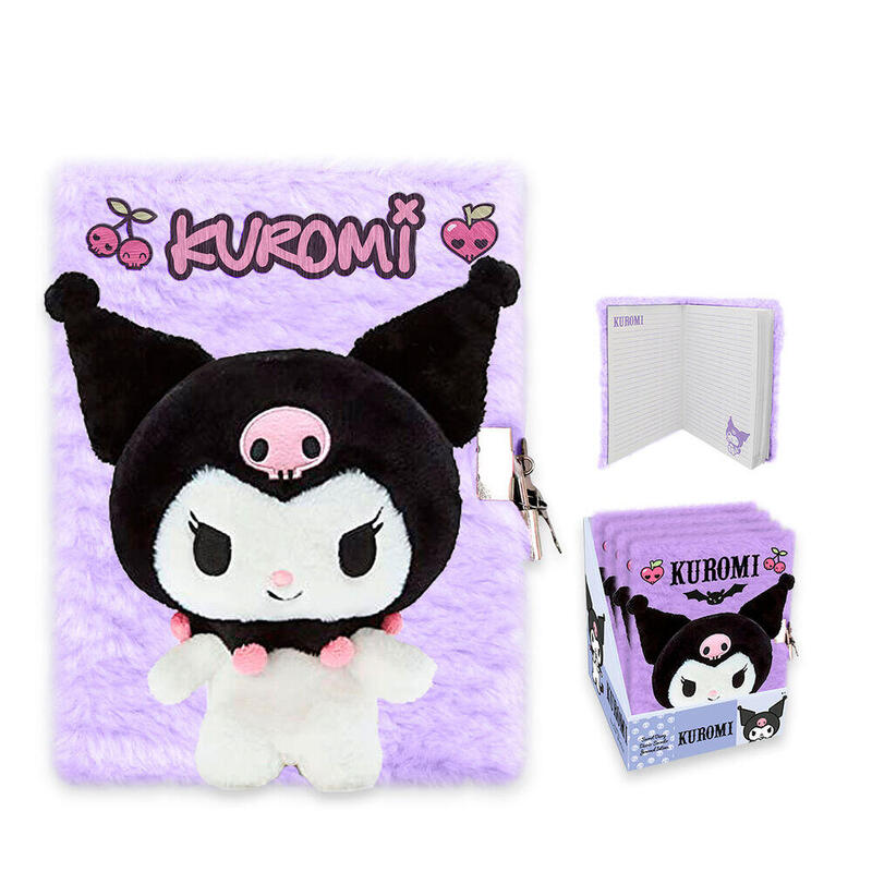 Notebook 3D A5 Kuromi Hello Kitty