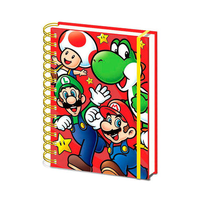 Notebook A5 Super Mario Bros Nintendo — image 1