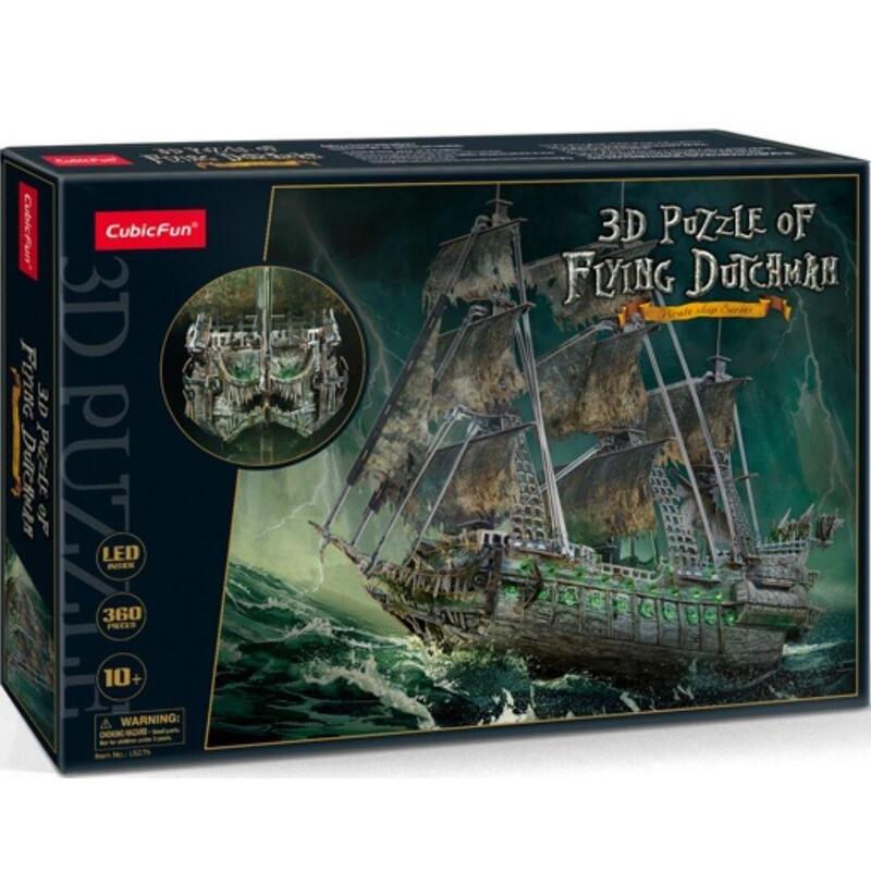 Cubic Fun Puzzle 3D LED Flying Dutchman