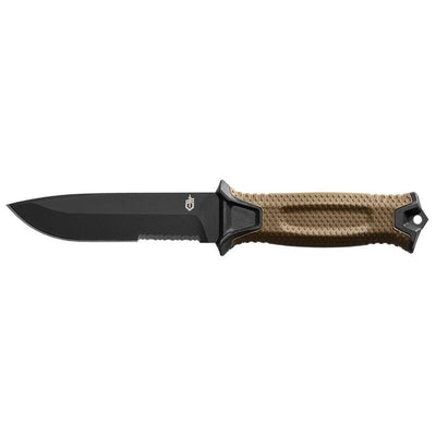 Gerber Knife Supervivencia Strongarm Fixed Serrated Coyote — image 1