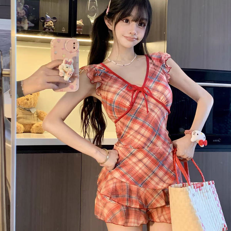 Slimming, Sexy, And Utterly Gorgeous One-piece Swimsuit For Hot Springs