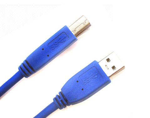 Cable USB 3.0 Type a-b Male 2M. Blue