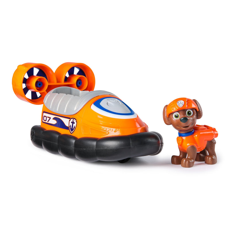 Spin Master Paw Patrol - Aerodeslizador With Figure Perro Zuma, Vehículo Toy 6071225