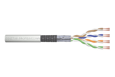 Digitus DK-1531-P-305-1 Network Cable 305M CAT.5E Sf/UTP (s-FTP) Grey — image 1