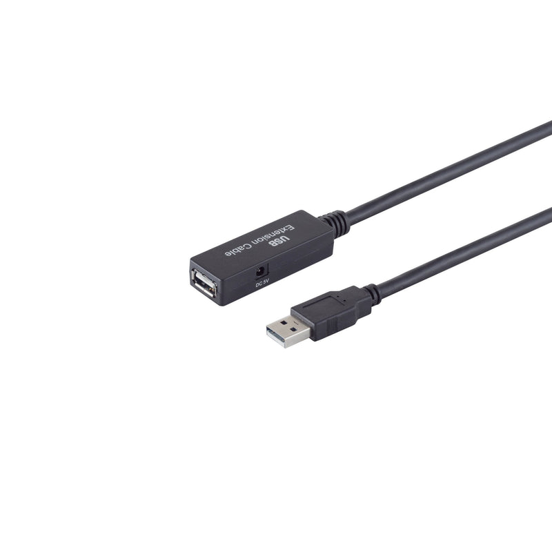 S-impuls Aktive USB Extensión, USB 2.0, 480Mbps, 10M