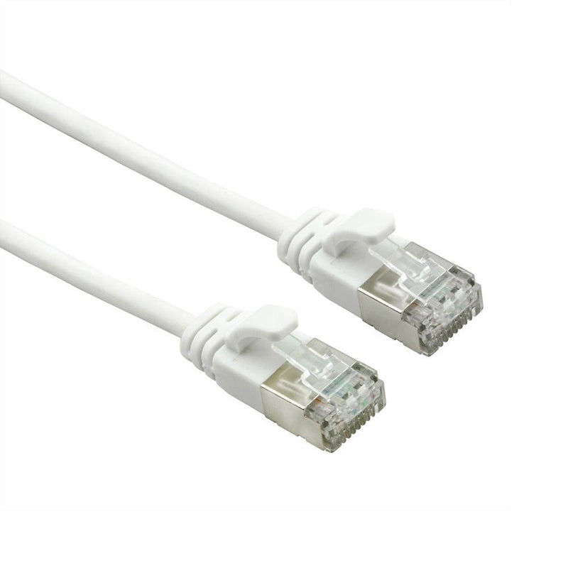 Roline U FTP Datacenter Network Cable CAT.6A (class Ea), Lsoh, Slim, Blanco 2M