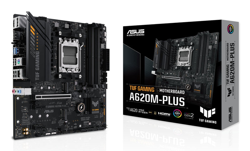 ASUS Motherboard Tuf Gaming A620M-PLUS AMD, AM5,DDR5,MATX