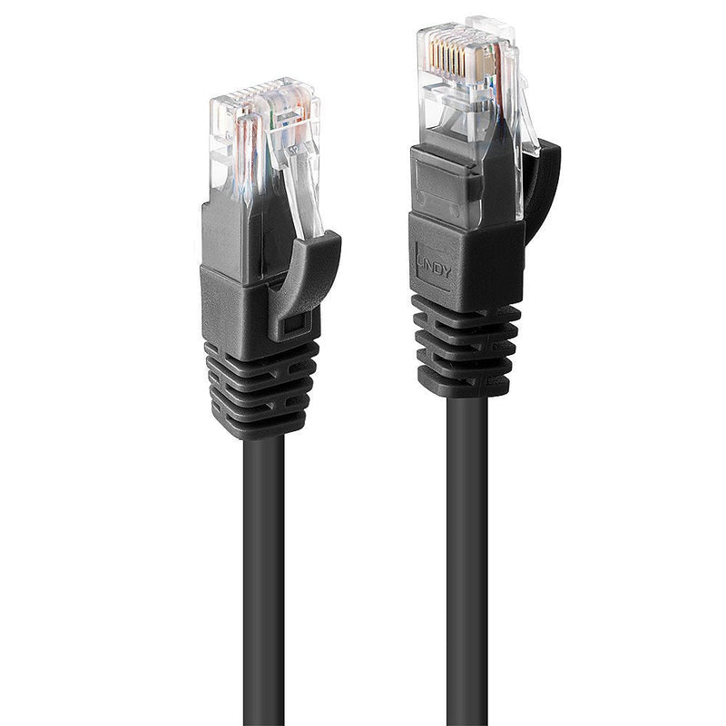 Lindy 48077 Network Cable Black 1M CAT.6 U/UTP (UTP)