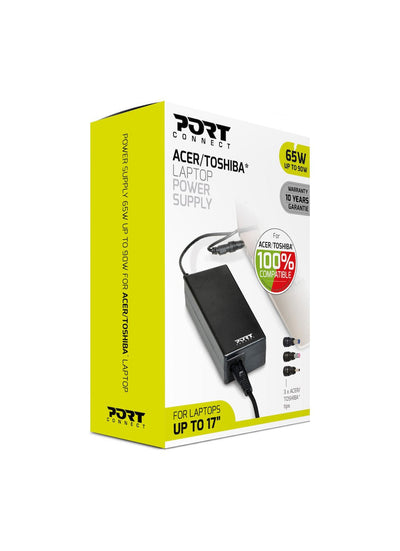 Charger Port Power Supply 65W - Acer/Toshiba - Eu — image 1