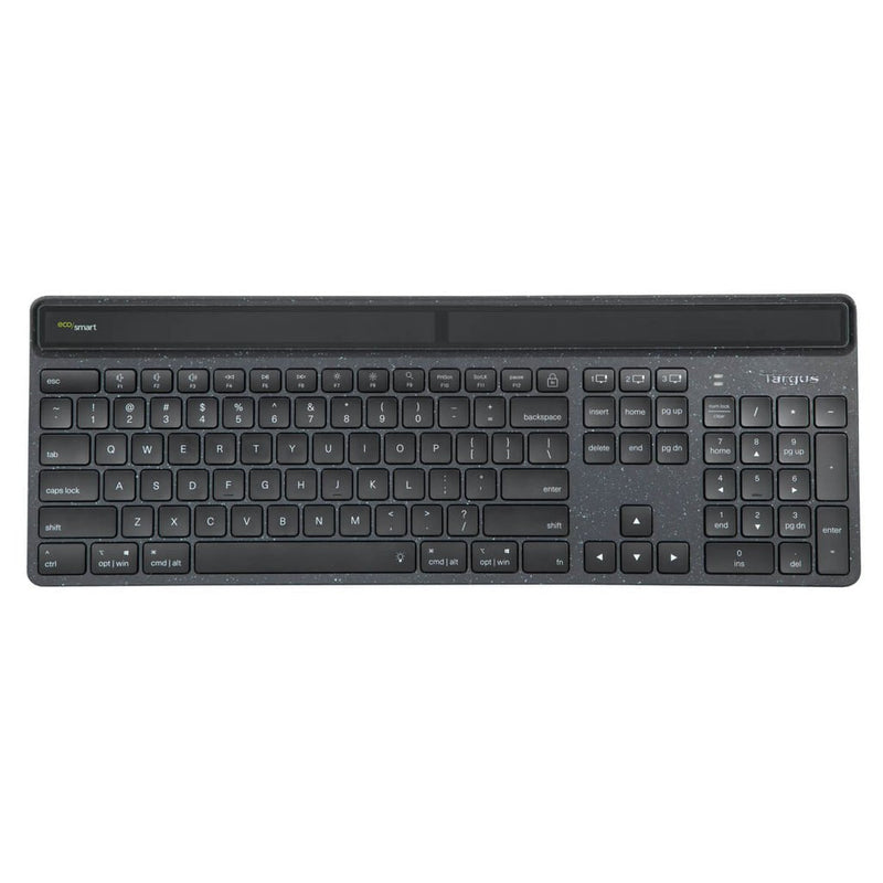 Targus Keyboard Spanish Ecosmart Keyboard Universal Bluetooth QWERTY Black