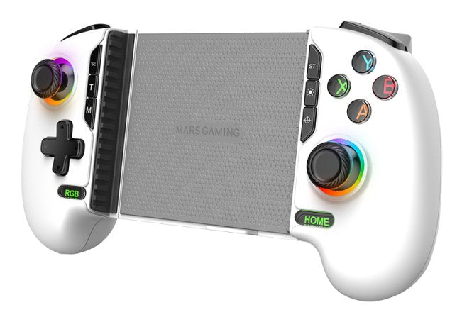 Mars Gaming Gamepad Bluetooth Mgpxpro Bt + USB Multiplataforma Hall Effect Black