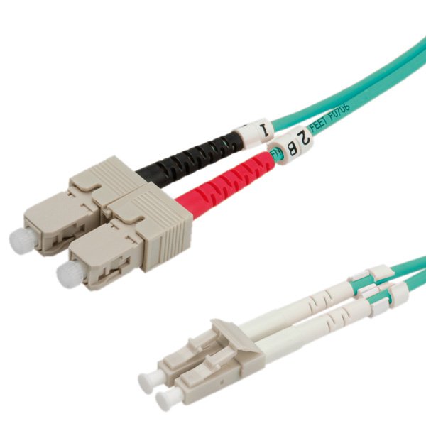 Roline Lwl-cable 50 125UM OM3 Lc Sc Trkis 0,5M