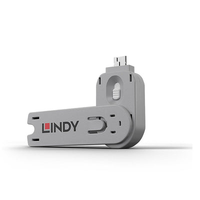 Lindy Key Bloqueador Ports Usb-a, Blan — image 1