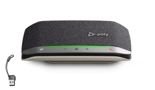 Poly HP Sync 20 Speakerphone USB-C/a Adapter Speaker PC Black — image 1