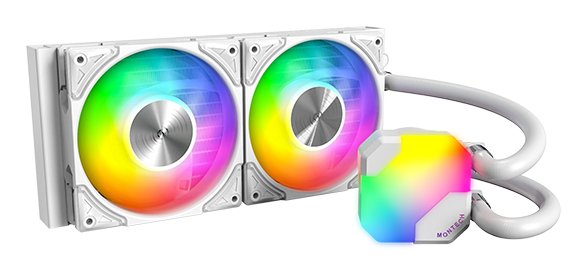 Montech Ven CPU Refliquida Hyperflow 240 White
