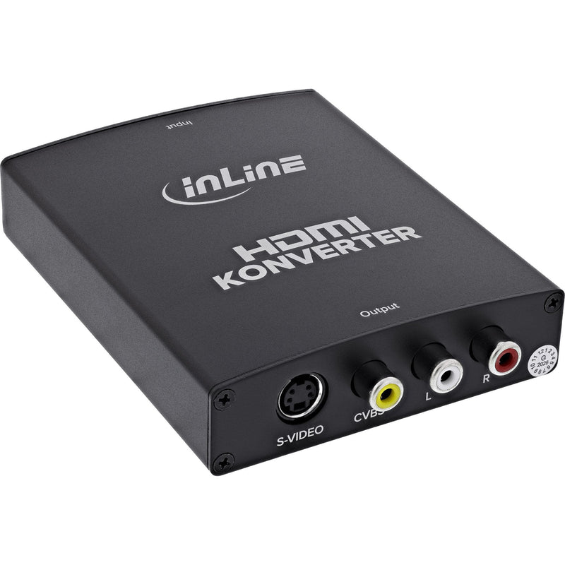 Inline Convertidor HDMI a S-video + Convertidor Audio Rca