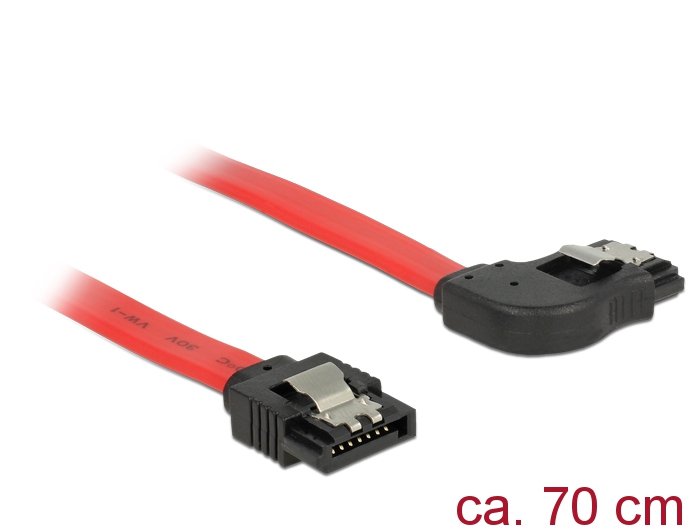 Delock Cable SATA 6GB/S Male Gerade SATA Male Recht