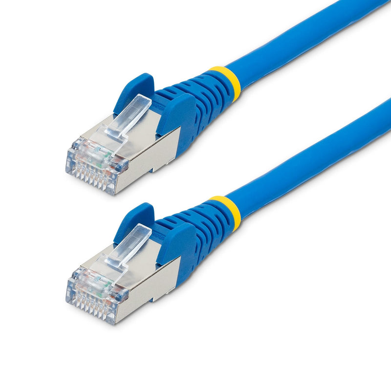 StarTech Cable .com 7.5M CAT.6A Ethernet Blue Low Smoke Zero Halogen (lszh) 10GBE 500MHZ 100W PoE + Snagless R