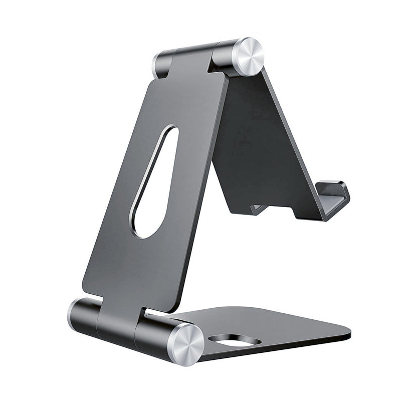 Aisens Stand Desktop Size M Adjustable (2 Pivots Mobile Phone / Tablet - Grey
