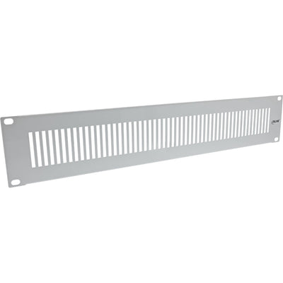 Inline Panel Ciego 19 Perforado, 2U, Grey Ral 7035 — image 1