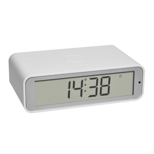 Tfa 60.2560.02 Twist White Radio Despertador — image 1