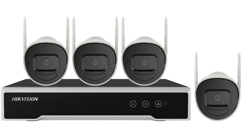 Hikvision Kit Wi-Fi Nvr 4MP + HDD 1TB + 4 Bullet 2MP