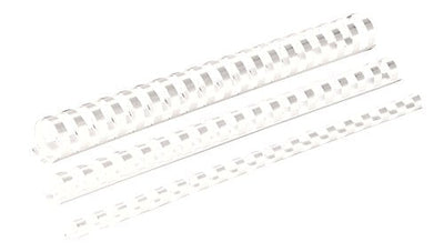 Fellowes Pack 100 Canutillos Plastic 8MM - Up To 40 Hojas - Easy Utilizar And Flexible - High Quality - Colour — image 1