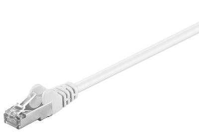 Patch-kabel CAT.5E 1,5M White Sf/UTP 2x RJ45, Cca, Pvc — image 1