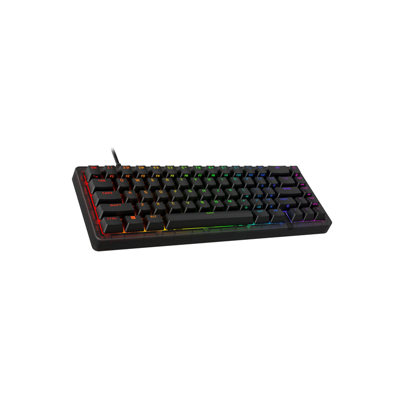 Hyperx Alloy Origins 2 65% Keyboard Mecánico Compacto Hot-swappable RGB Switch Network Layout Es