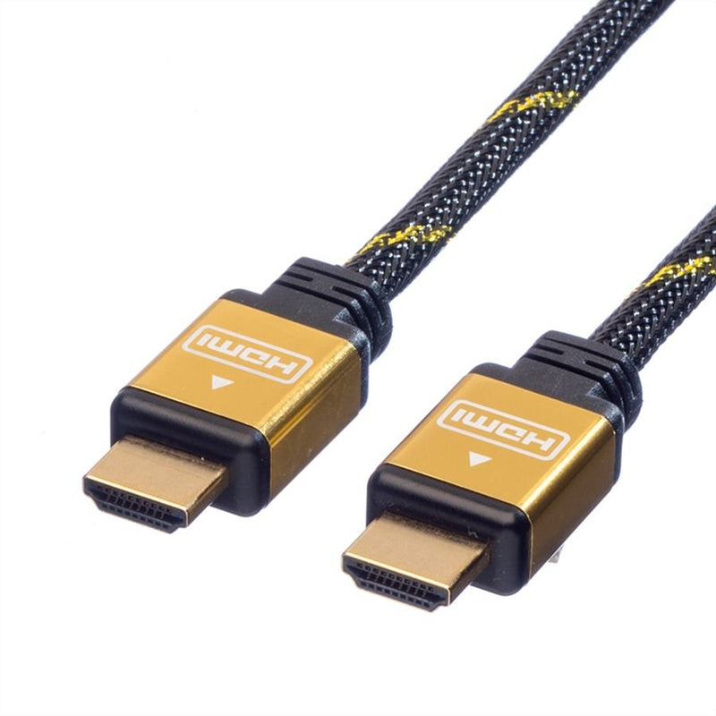 Roline Gold HDMI High Speed Cable With Ethernet, 1,5M