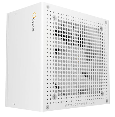 Ocypus Power Supply Iota P1200 1X GPU High Power 12 Pines, 3X Pcie, 1200 Watts White 100208075 — image 1