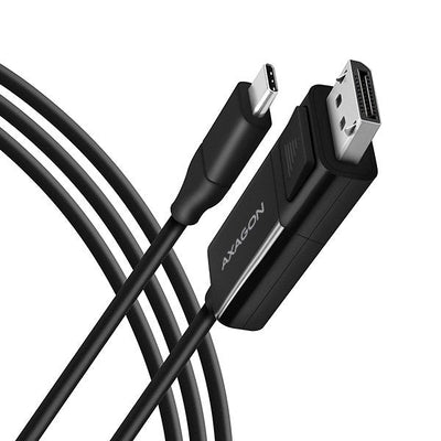 Axagon Rvc-dpc, USB-C - Cable / Reductor DisplayPort 1.8M, 4K / 60HZ — image 1