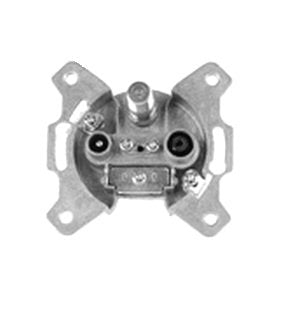 Televes SD33ST-DC Socket Antenna Durchgang 3-LOCH With DC Durchlass