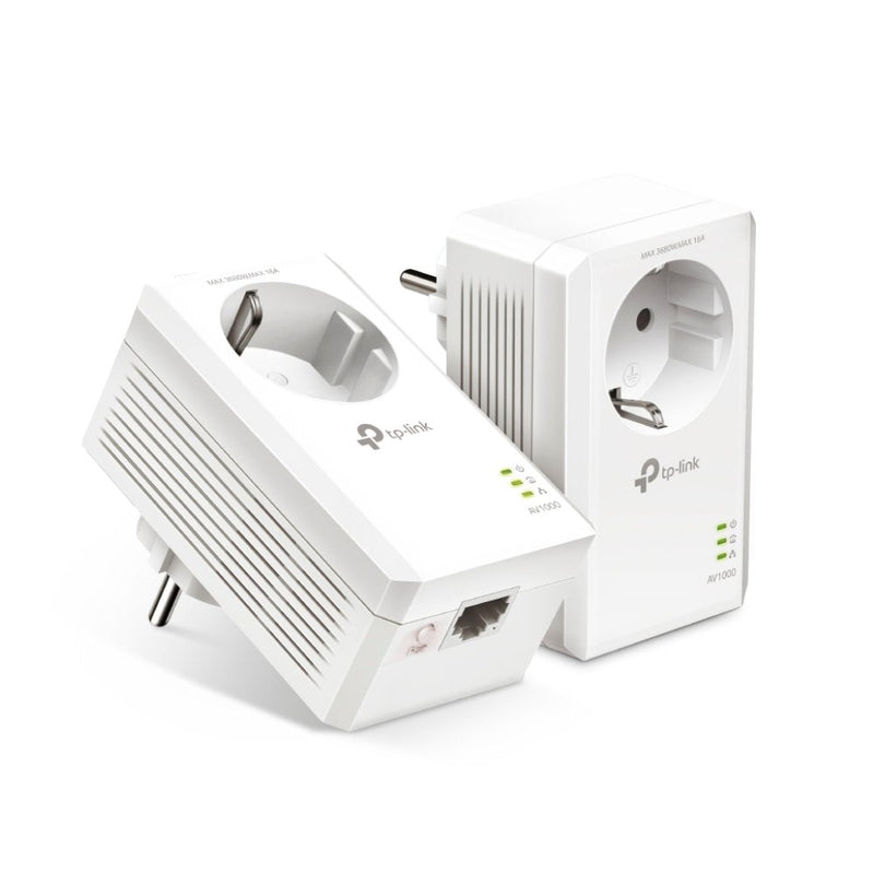 TP-Link TL-PA7017P Kit Plc Powerline Network Eléctrica AV1000 Gigabit With Plug
